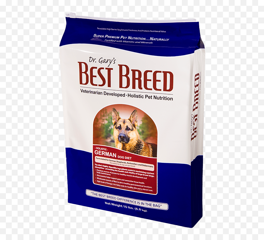 Dr Garyu0027s Best Breed German Dog Diet - Omni Feed And Supply Dr Best Breed Puppy Food Emoji,German Shepherd Dog Barking Emoticon