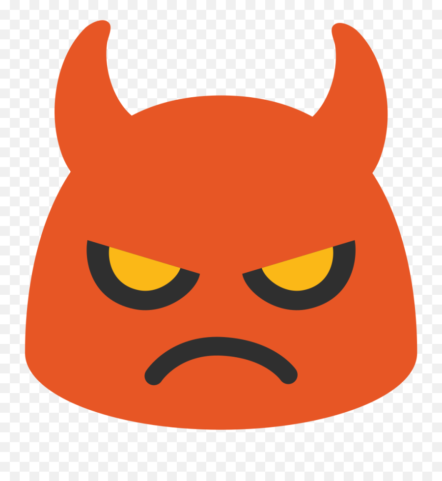 Smiling Face With Horns - Devil Emoji Png Transparent,Horn Emoji