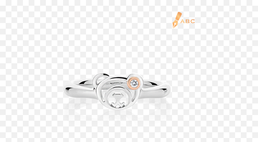 Silver U0026 14k Gold Diamond Bear Ring Emoji,Mixed Emotions Diamods Perfume