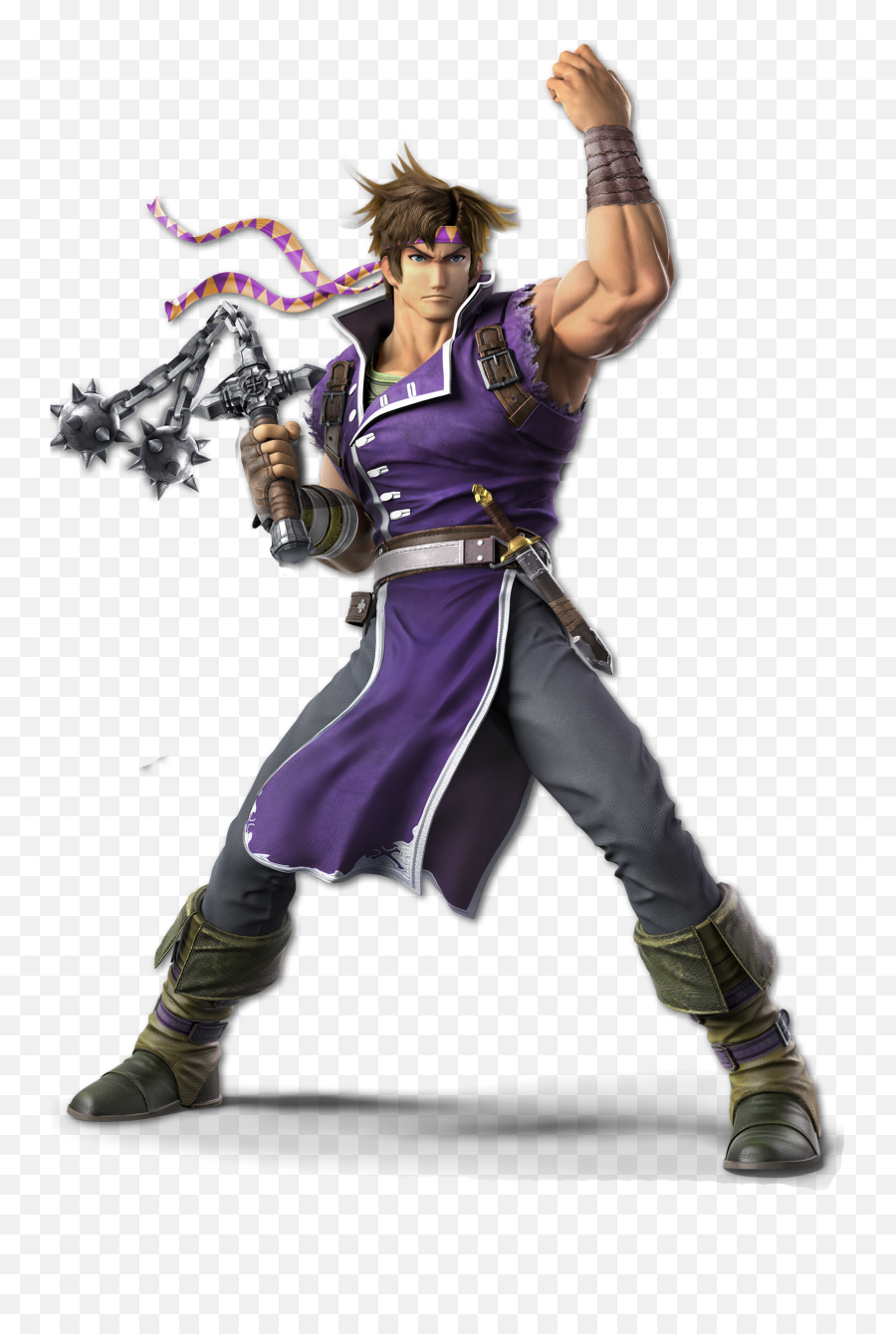 Full Render Of Richter Joseph Joestar Super Smash Emoji,Dracula Emoticon Facebook