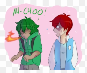 Todoroki Sneeze - Fictional Character Emoji,Megumin Emoji