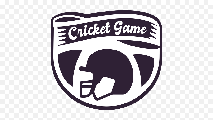 Cricket Game Helmet Badge Sticker Transparent Png U0026 Svg Vector Emoji,Crickets Emoji Png