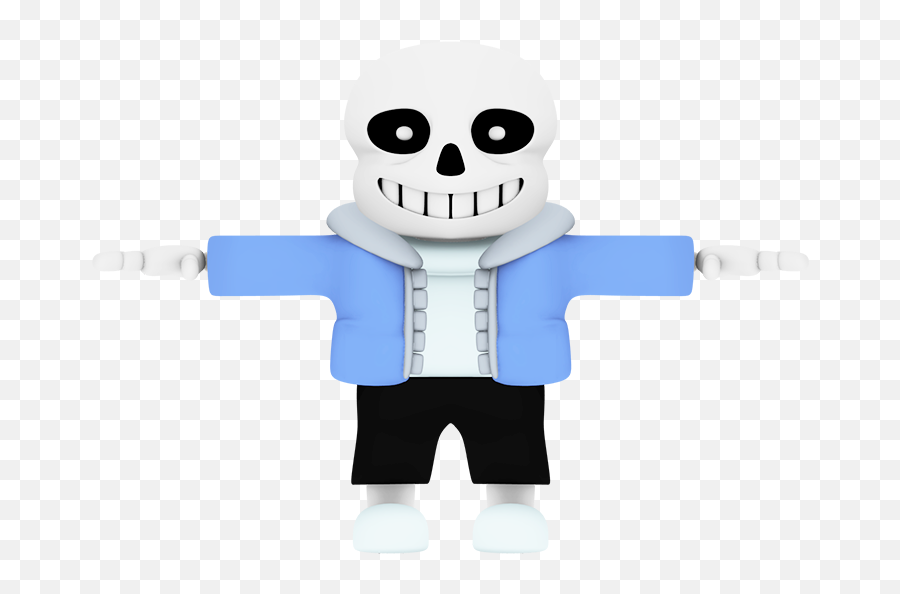 Custom Edited - Undertale Customs Sans The Models Resource Emoji,Sans Deals With Emotions Well Undertale