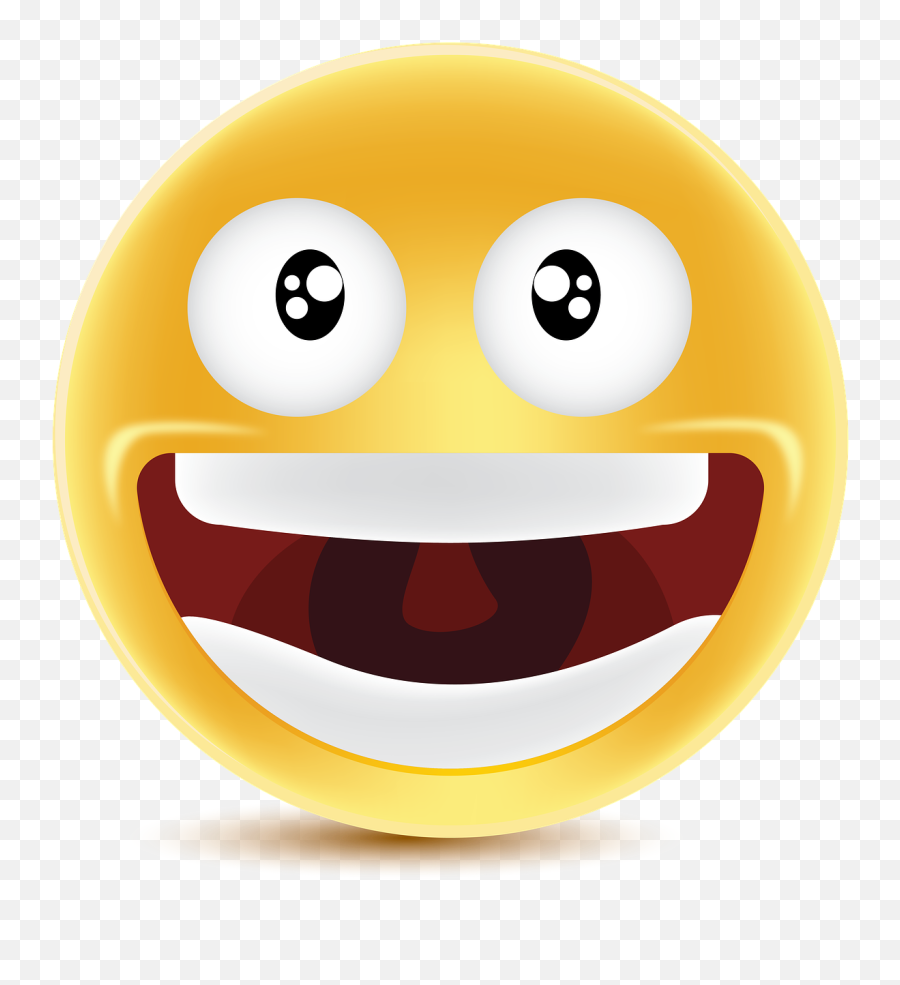 Smiley Smile Happy - Free Image On Pixabay Emoticon Senyum Bahagia Emoji,Laugh Emoticon
