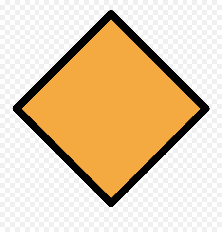 Large Orange Diamond Emoji,Orange Emoji