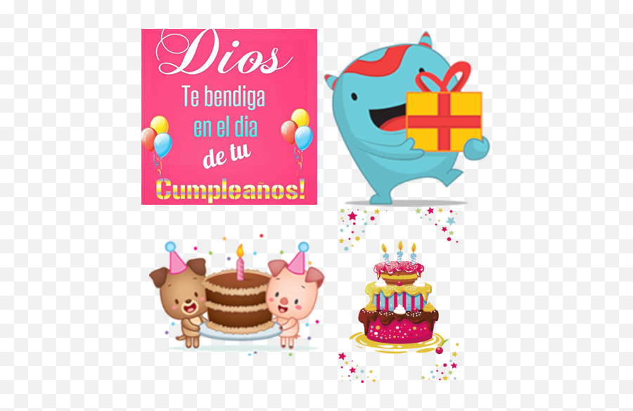 Stickers Happy Birthday By Trevoldevapps - More Detailed Feliz Cumpleaños Sticker De Cumple Emoji,Happy Birthday Talking Emoji