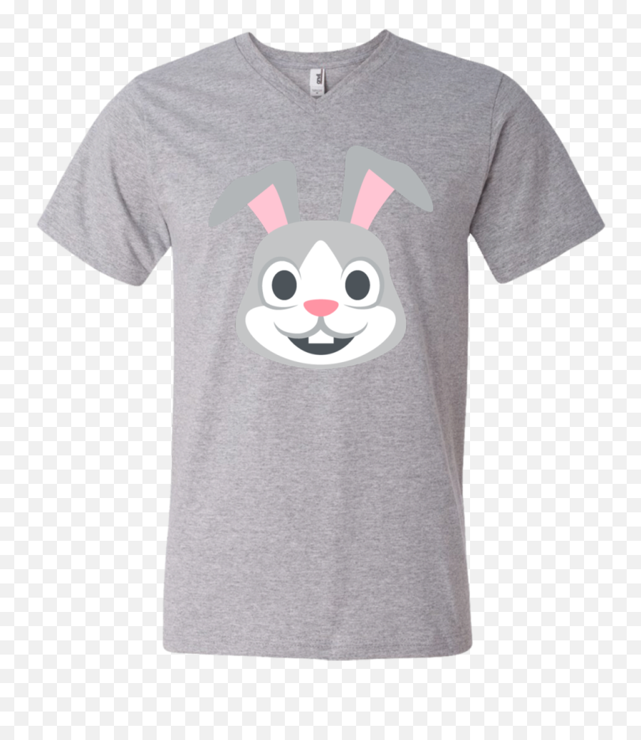 Rabbit Face Emoji Menu0027s V - Neck Tshirt U2013 Wind Vandy Bugs Bunny Lola T Shirt,Rabbit Emoji