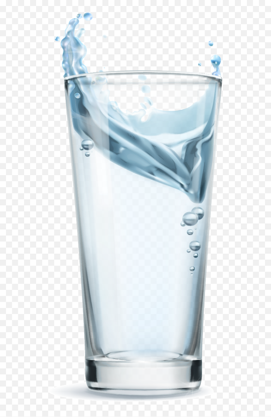 A Glass Of Water Vector Material Png Download - 8911801 Highball Glass Emoji,Glass Half Full Emoji