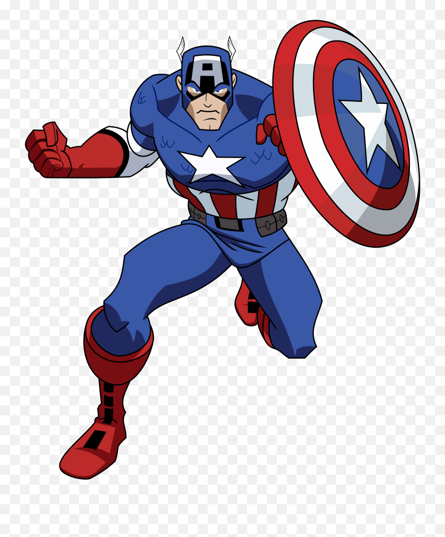 Captain America Sticker - Avengers Mightiest Heroes Captain Emoji,Captain America Emoji