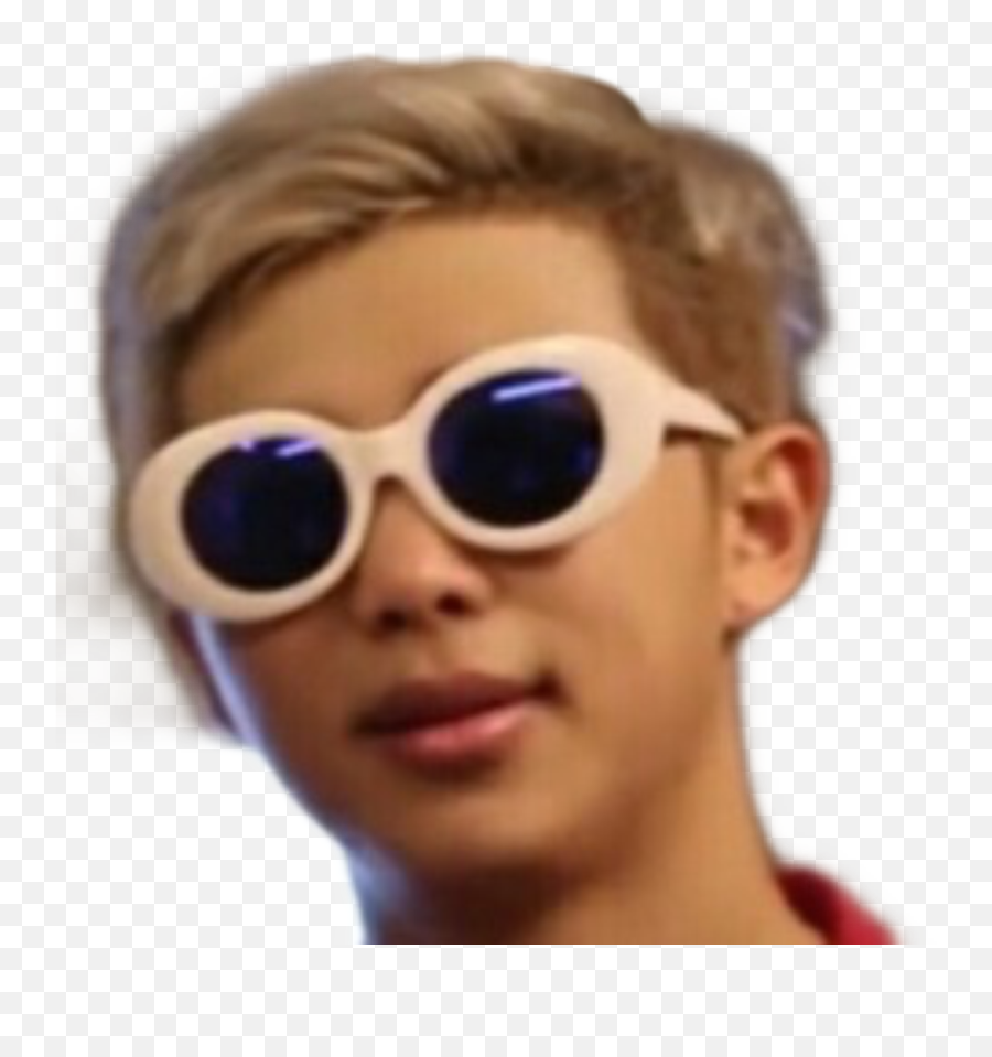 Namjoon Sticker Sunglasses Meme Sticker By V3lvetae3 - Bts Sunglasses Meme Emoji,Sunglasses Emoji Meme