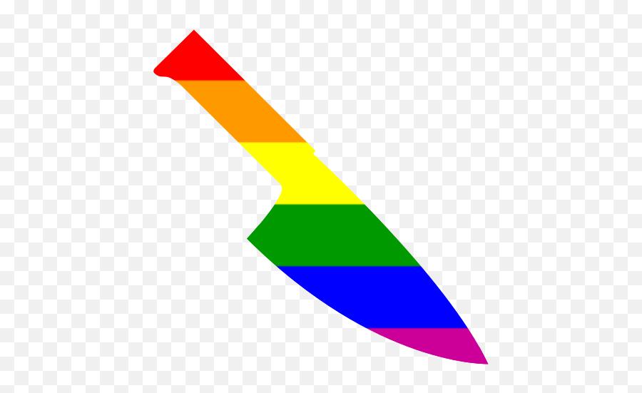 Gayprideknife - Gay Discord Emoji,Gay Knife Emoji