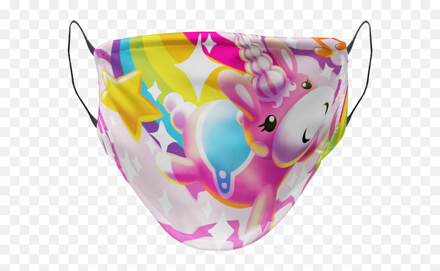 The Ever Flamboyant Balloonicorn Mask - Girly Emoji,Balloonicorn Tf2 Png Emoticon
