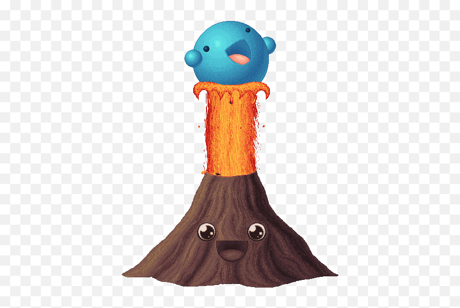 Gifs - Subscribe To Us On Youtube Jakeluke10925 Animated Cute Volcano Gif Emoji,Wildebeest Animated Emoticon