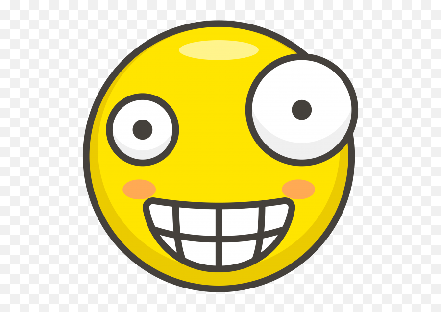Crazy Face Emoji Clipart - Full Size Clipart 2638730 Transparent Png Emoji Crazy Png,Silly Face Emoji