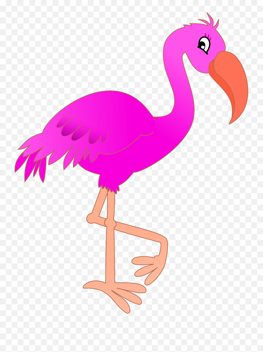 Flamingo Free To Use Cliparts 3 - Clipartix Flamingo Clipart Pink Emoji,Flamingo Emoji