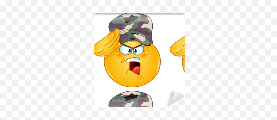 Papel Pintado Soldado Emoticon - Saluto Militare Emoticon Militare Emoji,Emoticon Saludando