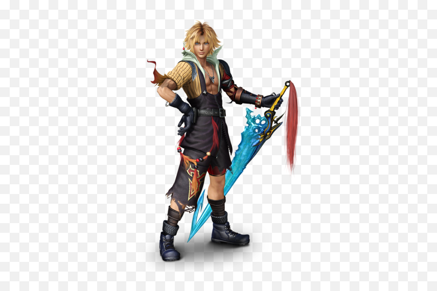 Dissidia Final Fantasy Nt Champions From Vi - X Characters Tidus Final Fantasy Emoji,Yuna Songstress Emotion