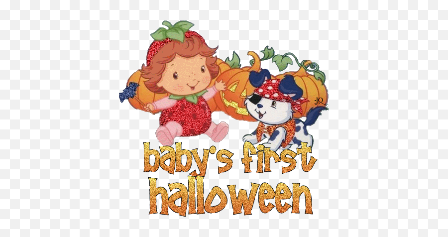 Babys 1st Halloween Halloween Happy - Baby First Halloween Gif Emoji,