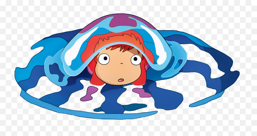 Ponyo - Transparent Studio Ghibli Character Emoji,Name Disney Movies With Emojis