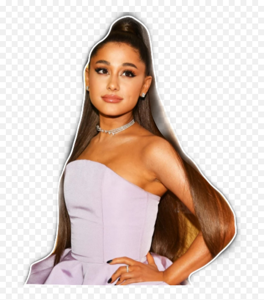 Aesthetic Ariana Grande Transparent Emoji,Ariana Grande Emoji