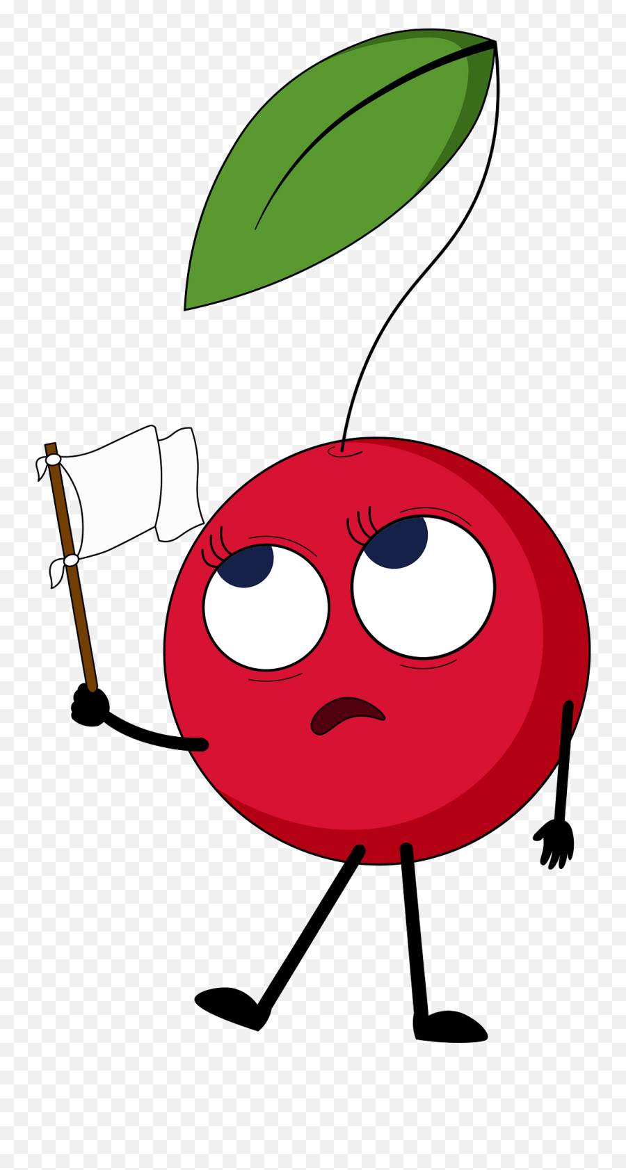 Cherry Surrenders Clipart Free Download Transparent Png - Dot Emoji,Blindfold Emoji