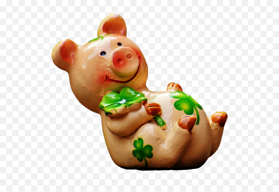 Free Lucky Clover Illustrations - Gluckschwein Emoji,Leaf Pig Emoji