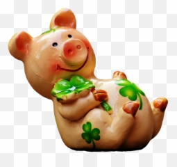 Free Lucky Clover Illustrations - Gluckschwein Emoji,Leaf Pig Emoji