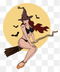 Sexy Witch Graphic T - Shirt Design Buy Tshirt Designs Sexy Witch Emoji,Witch On Broom Emoticon
