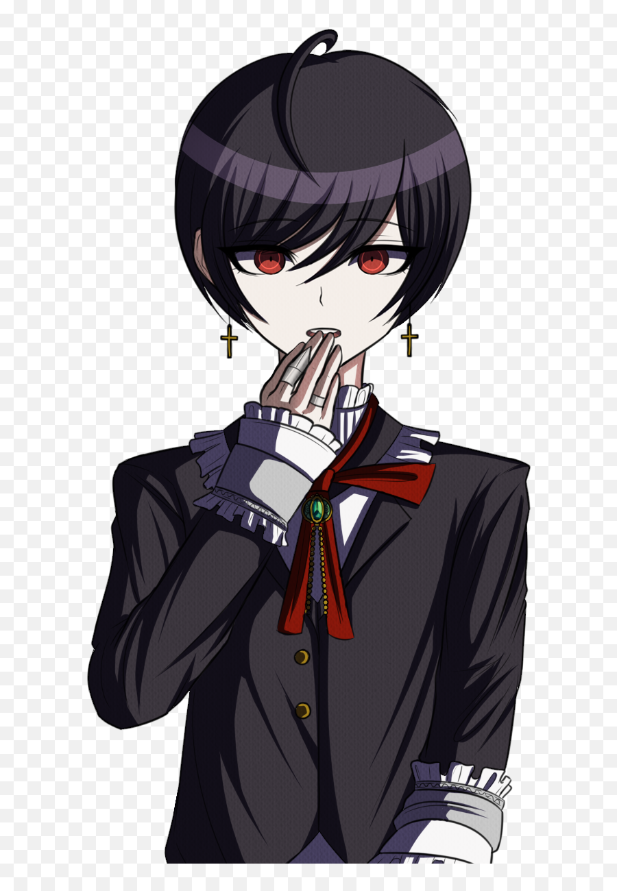 Celestia Ludenberg But Shes A Dude - Male Celestia Ludenberg Emoji,Ahoge Emotions