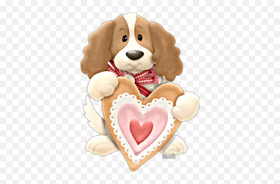 Puppy Love Stickers For Whatsapp - Blog Católicos Feliz Viernes Emoji,Emojis Puppies In Love