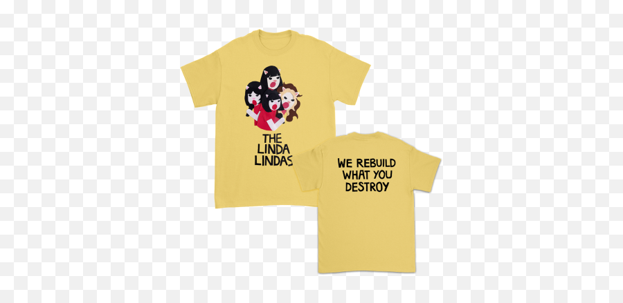 T - Linda Lindas T Emoji,Emoticon Emoji Tee Shirt Girls 10-12