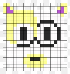 Birthday Cakes Bead Patterns - Emoji Easy Perler Bead Patterns,Minecraft Cake Emojis