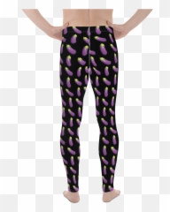 Veiny Eggplant Meggings - Swish Embassy Emoji,Colorful Emojis For Printing