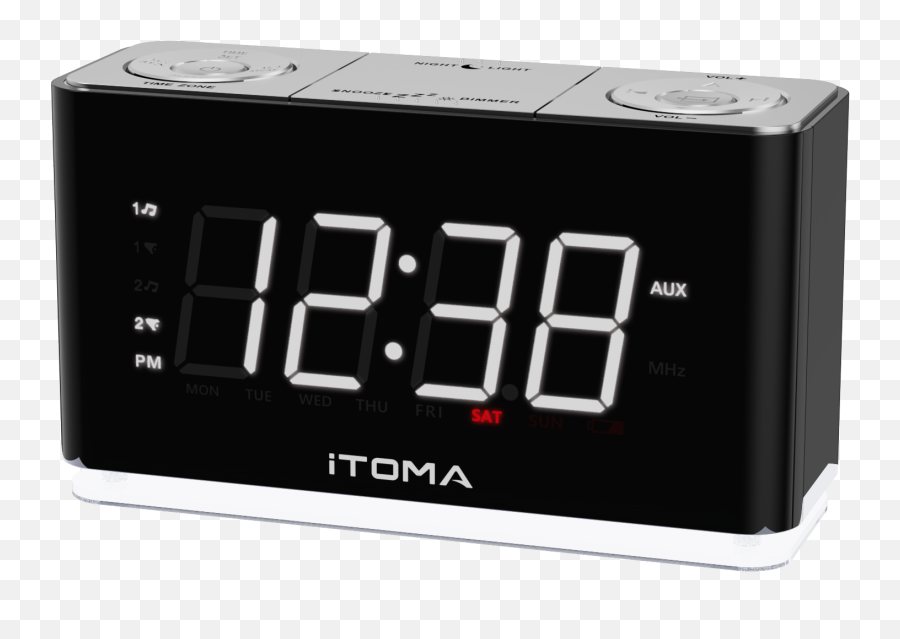 Cks507 - Led Display Emoji,Emoji Digital Alarm Clock Radio