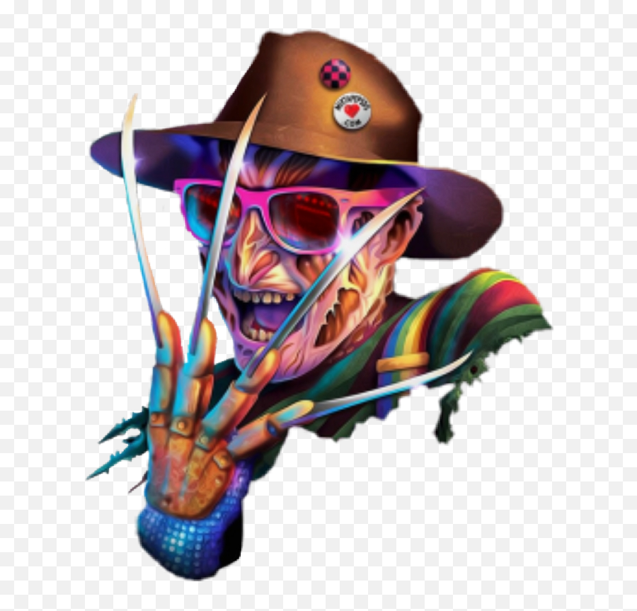 Freddy Freddykrueger Sticker - Costume Hat Emoji,Freddy Krueger Emoji