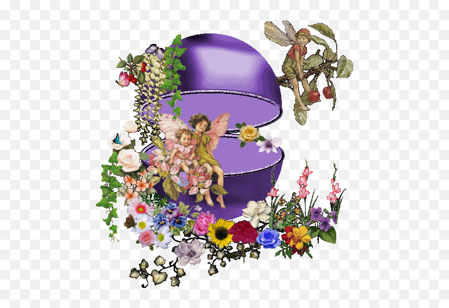Fairies Amomg The Flowers In 2021 Flower Phone Wallpaper Emoji,Frodo Dog Emoticon