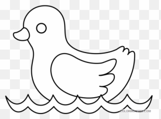 Duck Outline Coloring Pages Duck Printable Coloring4free Emoji,Ducky Emotion