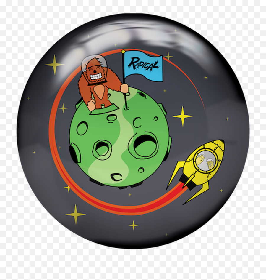 Radical Astro - Nuts Vizaball Bowling Ball Emoji,Radical Emoji