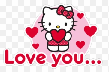 Telegram Sticker From Pack Emoji,Kitty Love Emoji
