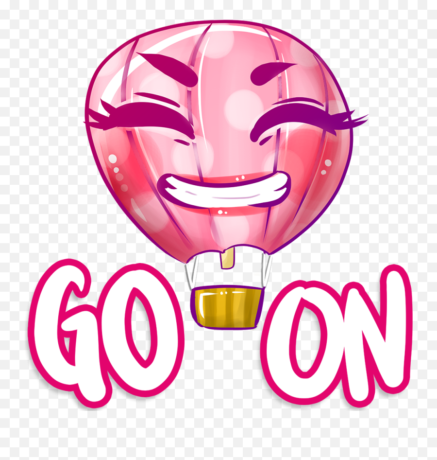 Designed This Emote For My Discord Server A Hot Air Balloon Emoji,Welcom Emoji