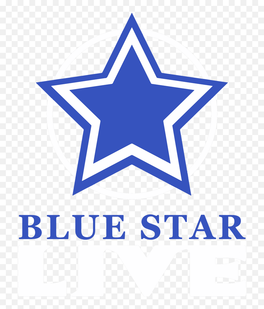Bar Blue Star Live Texas Emoji,Blank Star Emoji
