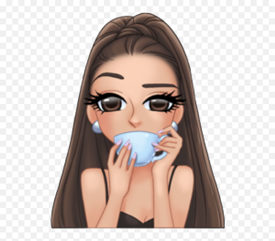 Ariana Grande Emoji Png Png Image With - Arimoji Png,Teacup Emoji