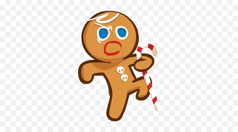 Suprisedgingerbrave - Cookie Run Discord Server Emoji,Play Button Emoji