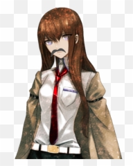 Kurisu Makise - Steins Gate Kurisu Emoji,Pervy Eyes Emoji
