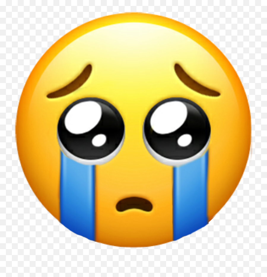 Cry Cri Boo Sadness Emoji Sticker - Cute Sad Crying Emoji,Boo Emoji