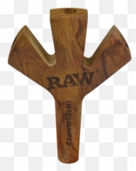 Raw Trident Triple Barrel Cig Holder Rolling Tips - Christian Cross Emoji,Religious Cross Emoji