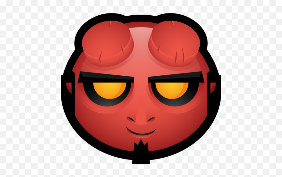 Hellboy Free Icon Of Halloween Avatar - Icons Hellboy Ico Emoji,Free Halloween Emoticons