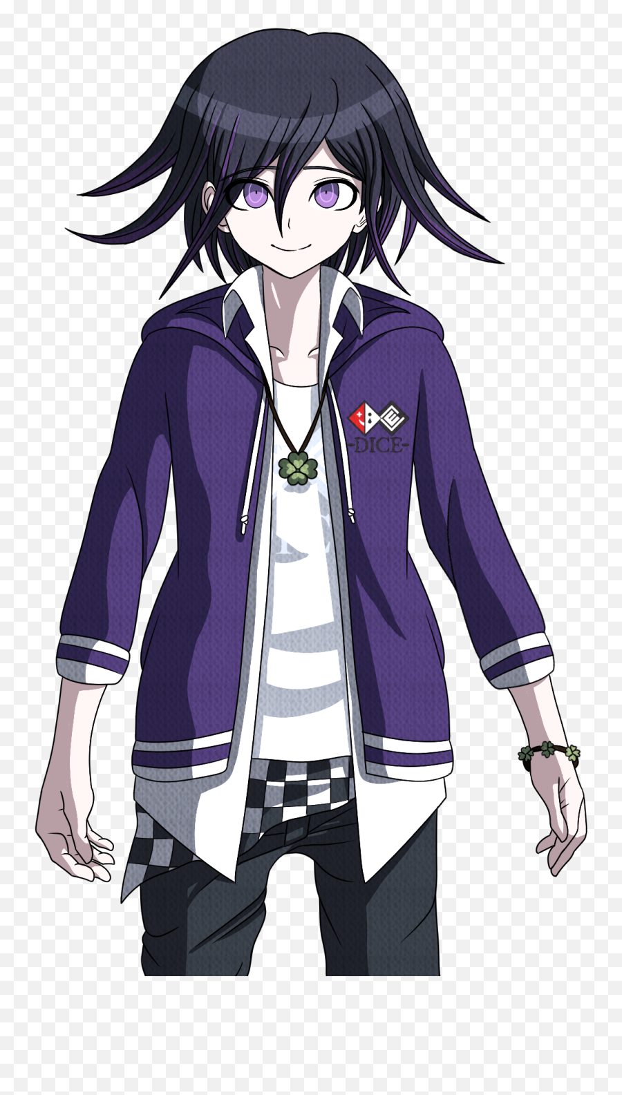 Ultimate Lucky Student Ouma For Anon Final Of The 5 Special - Ultimate Lucky Student Sprite Edit Emoji,Condescending Wonka Emoji