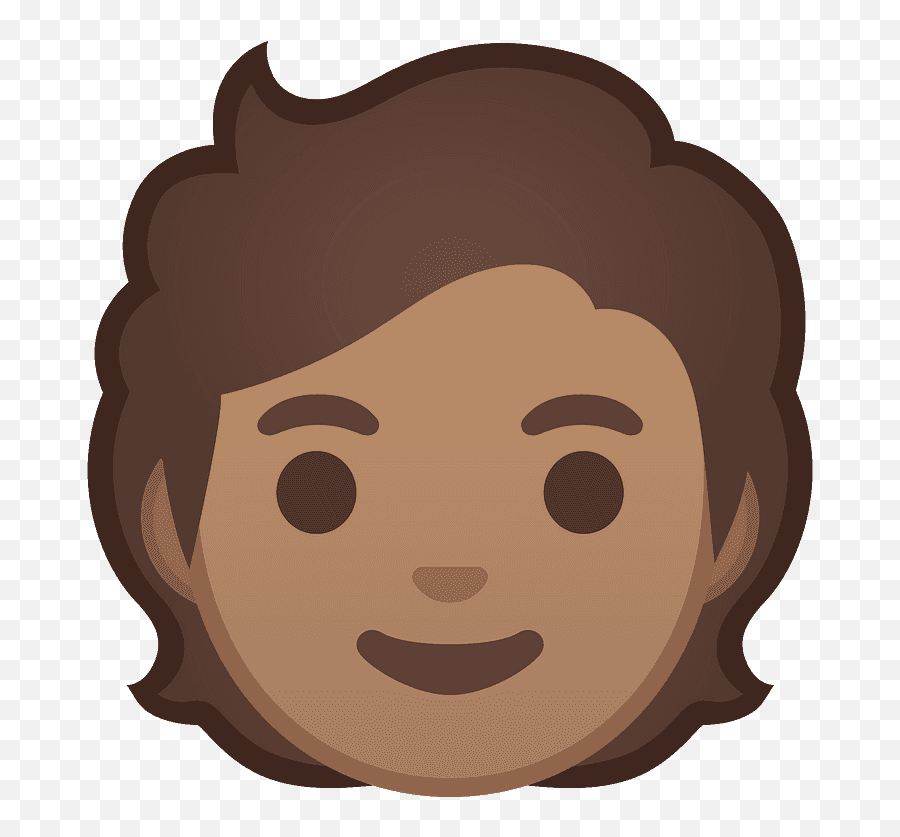 Peau Légèrement Mate Adulte Image Clipart Téléchargement - Brown Person Transparent Emoji,Emoji Adulte