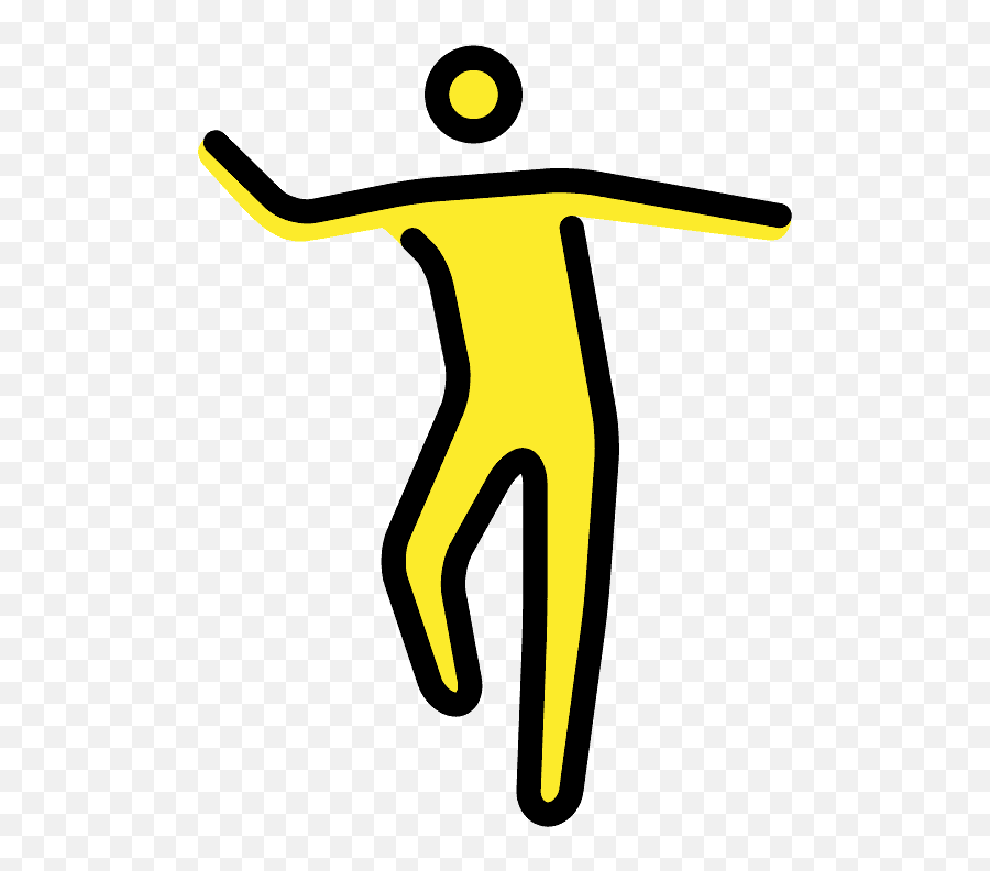 Man Dancing - Openmoji Emoji,What Emojis Mean To Guys